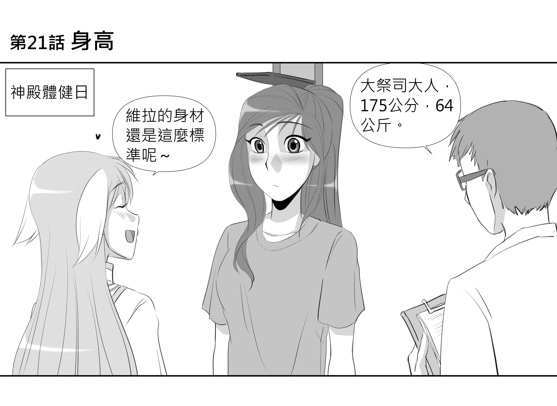 第21話 身高 第1頁