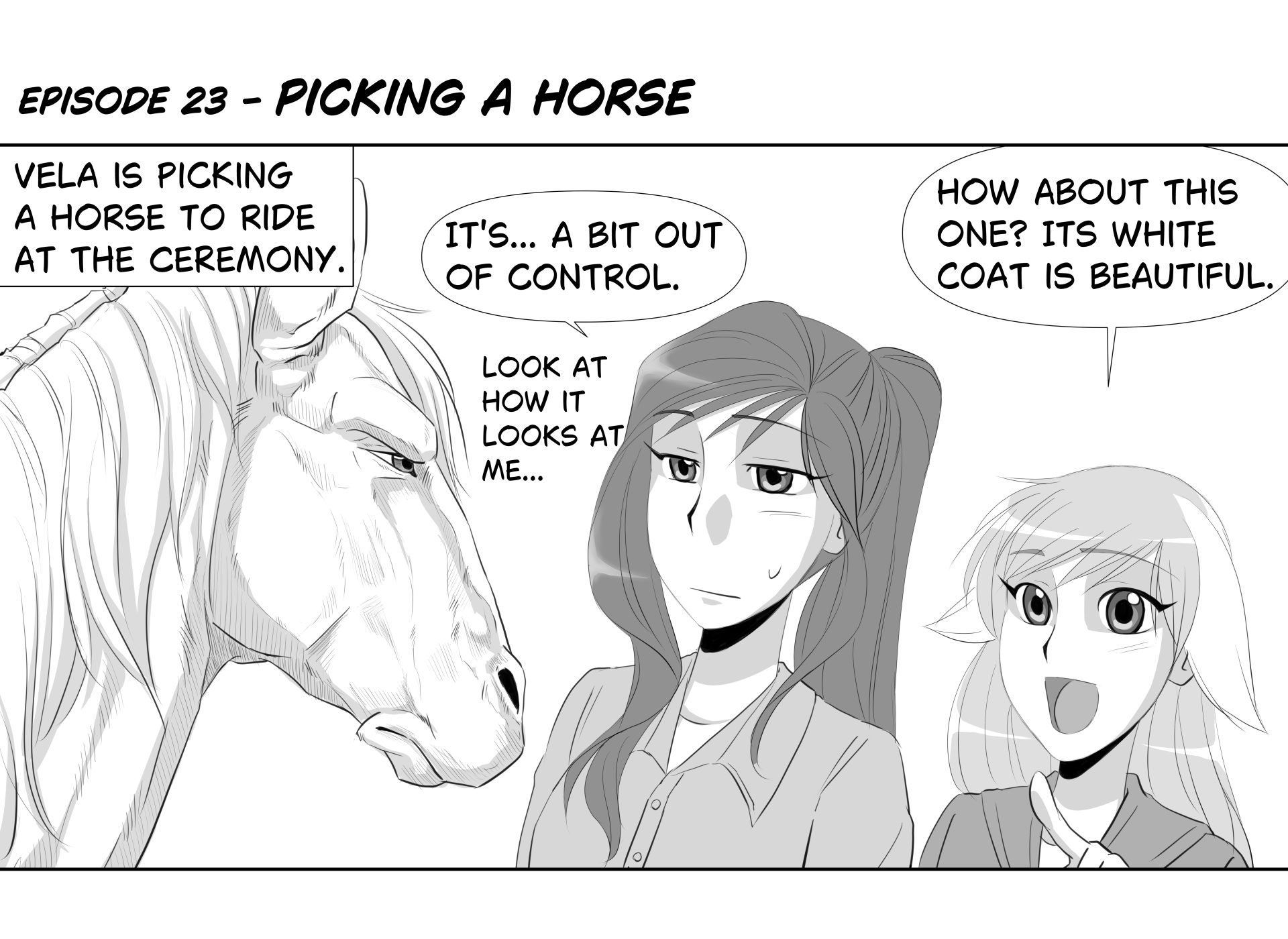 Episode 23 - Picking a Horse - Page 1