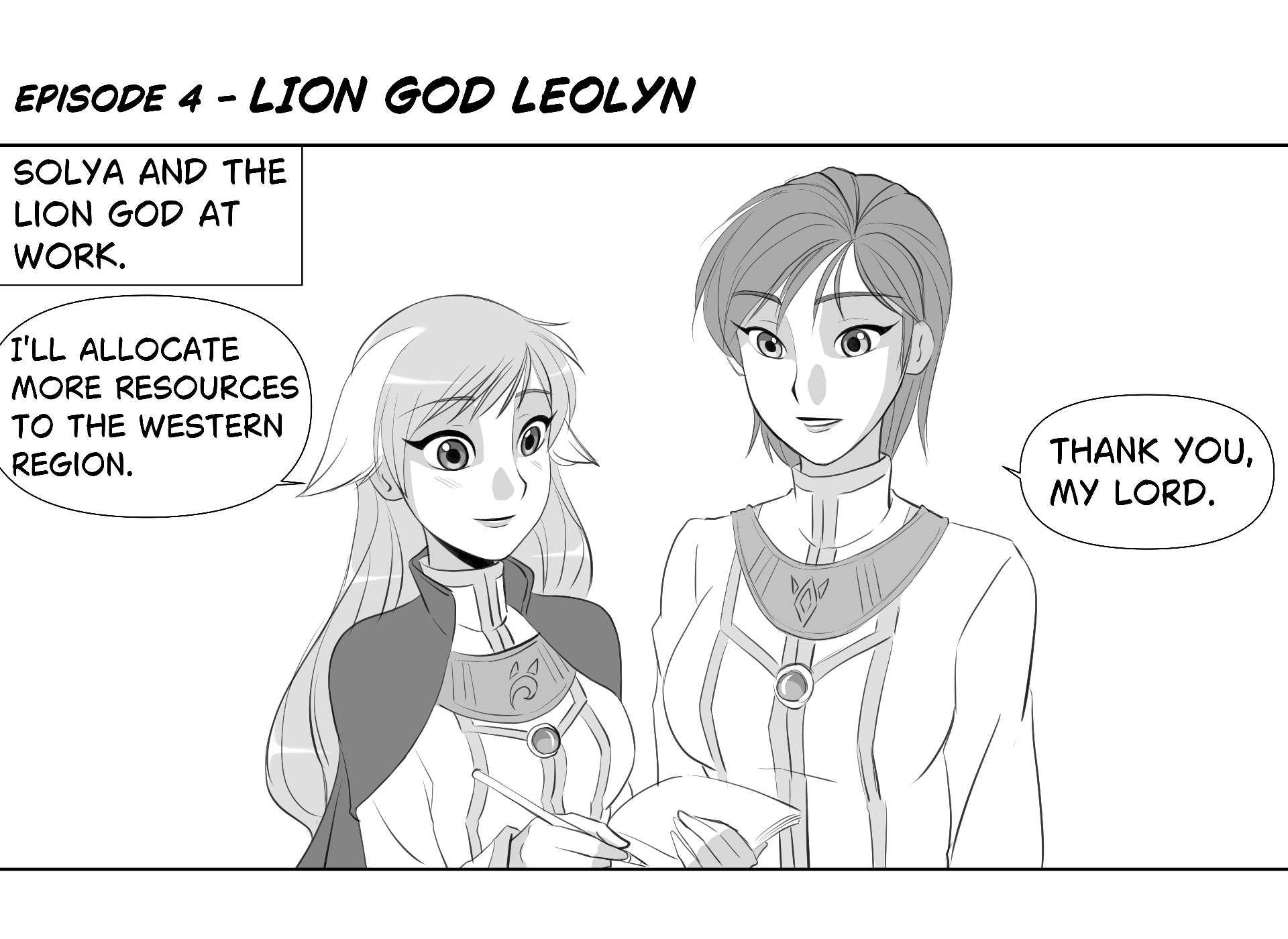 Episode 4 ??Lion God Leolyn - Page 1